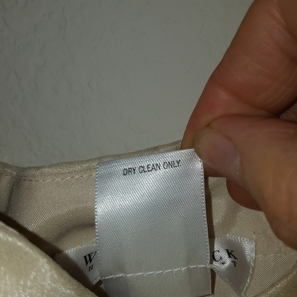 White house Black market silk dress, size 10, J290 - Picture 16 of 16